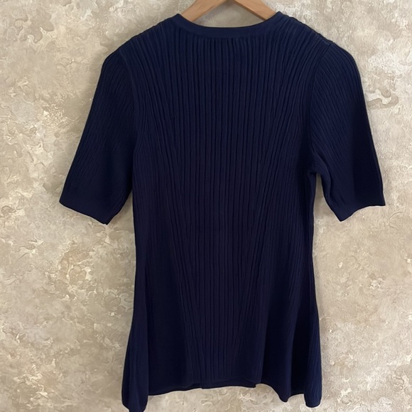 ISAAC MIZRAHI Live! sweater Dark Blue XXS - Picture 5 of 5